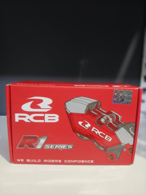 RCB BRAKE CALIPER R1 SERIES 4 PISTON 4 POT BRAKE CALIPER RCB UNIVERSAL